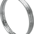 Load image into Gallery viewer, DragSpecialties Rim - Drop Center - Rolled Edge - 40 Hole - Silver - 21x2.15 43662-80B-PWLB1 - Main Product View