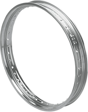 Load image into Gallery viewer, DragSpecialties Rim - Drop Center - Rolled Edge - 40 Hole - Silver - 21x2.15 43662-80B-PWLB1 - Main Product View