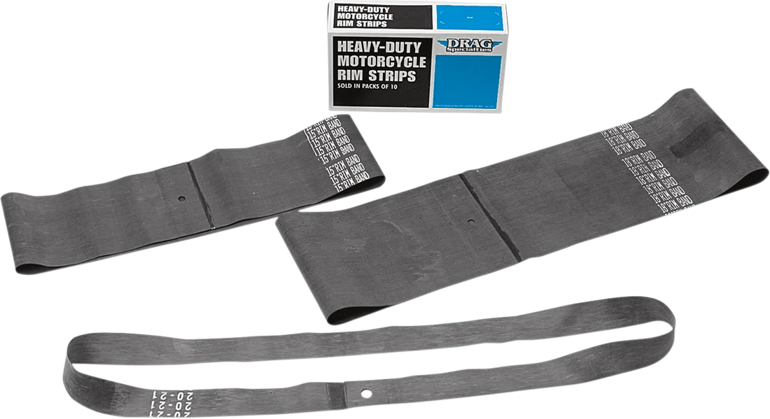 DragSpecialties Rim Strip - 17" x 4.5" - Center Valve Hole - 10 Pack W17-6785CS - Side View