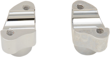 Load image into Gallery viewer, DragSpecialties Risers - Buffalo - 1-1/2&quot; - Chrome 290113 - Main Product View