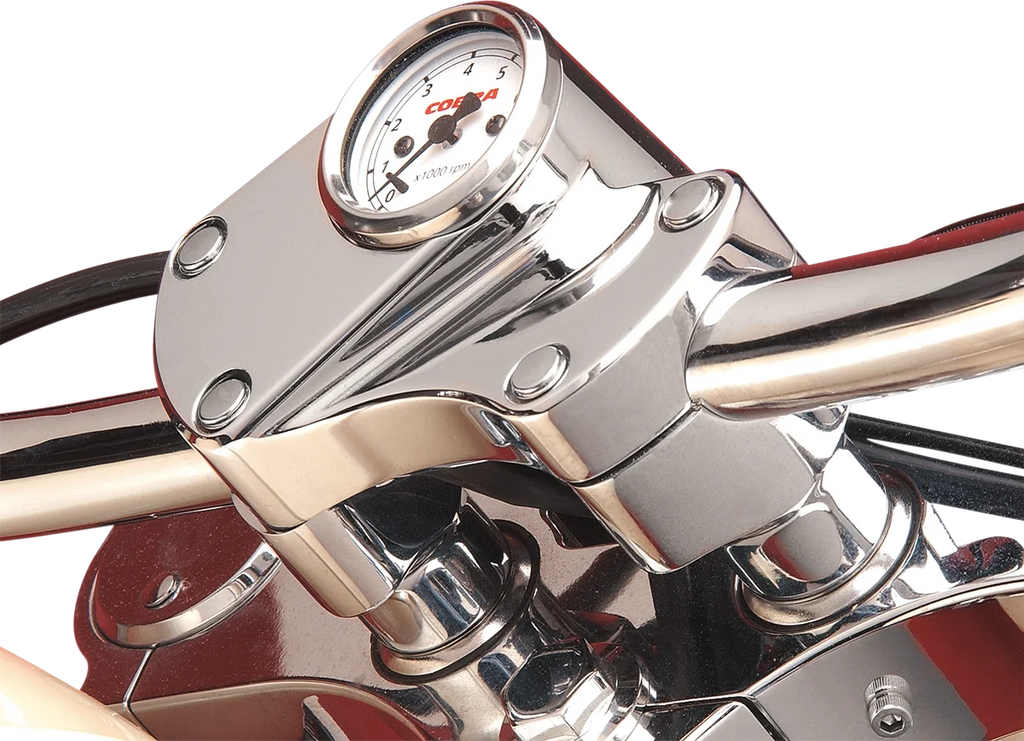 DragSpecialties Risers - Buffalo - 1-1/2" - Chrome 290113 - Side View