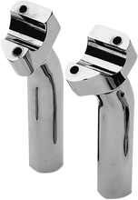 Load image into Gallery viewer, DragSpecialties Risers - Buffalo - 5-1/2&quot; - Chrome 290112 - Main Product View
