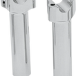 Load image into Gallery viewer, DragSpecialties Risers - Buffalo - 6" - Chrome 18031512 - Main Product View