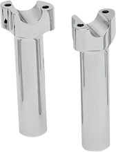 Load image into Gallery viewer, DragSpecialties Risers - Buffalo - 6" - Chrome 18031512 - Main Product View