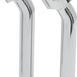 Load image into Gallery viewer, DragSpecialties Risers - Buffalo - 9" - Chrome 18031513 - Main Product View