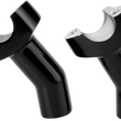 Load image into Gallery viewer, DragSpecialties Risers - Pullback - 3-1/2" - Black 241605 - Main Product View