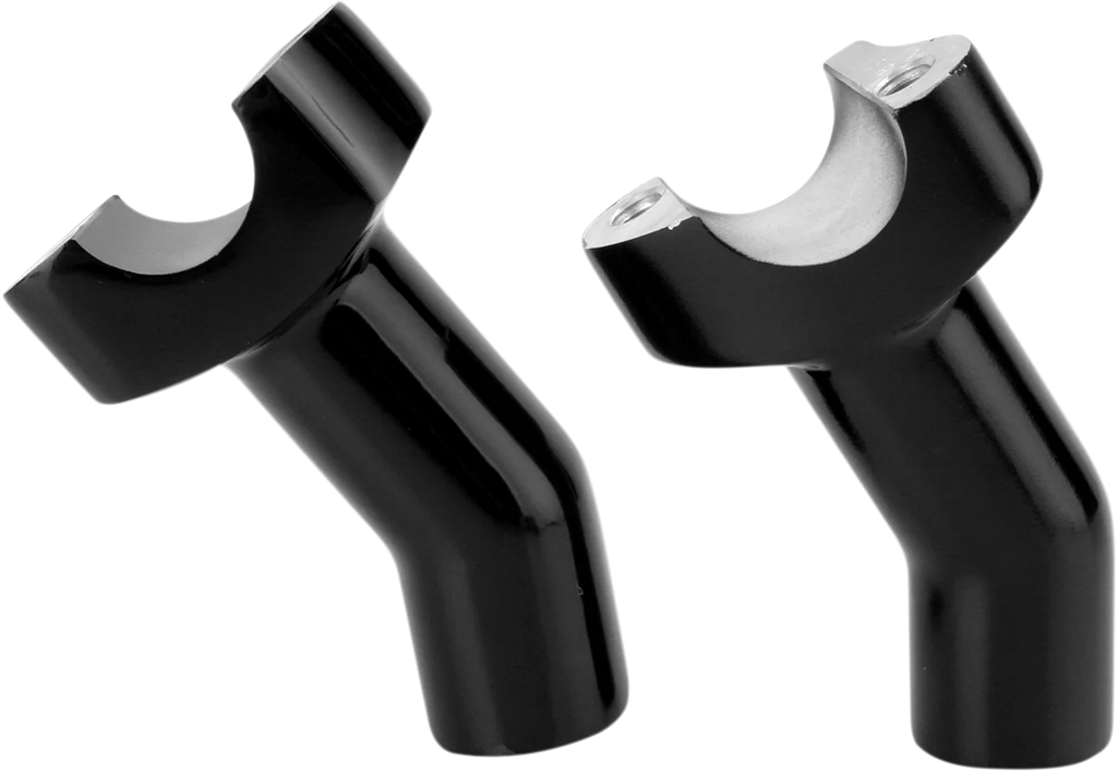 DragSpecialties Risers - Pullback - 3-1/2" - Black 241605 - Main Product View