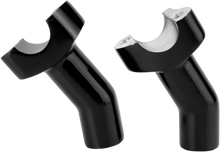 Load image into Gallery viewer, DragSpecialties Risers - Pullback - 3-1/2" - Black 241605 - Main Product View