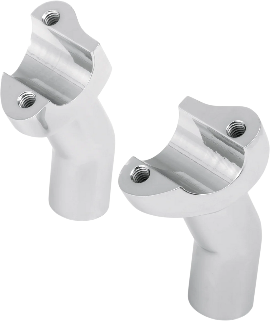 DragSpecialties Risers - Pullback - 3-1/2" - Chrome 241600 - Main Product View