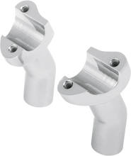 Load image into Gallery viewer, DragSpecialties Risers - Pullback - 3-1/2" - Chrome 241600 - Main Product View