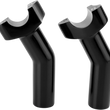 Load image into Gallery viewer, DragSpecialties Risers - Pullback - 4-1/2" - Black 241606 - Main Product View