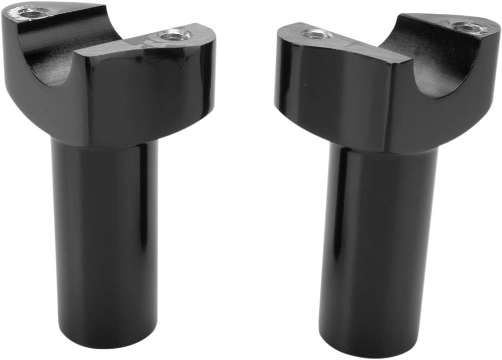 DragSpecialties Risers - Straight - 3-1/2" - Black 241611 - Main Product View
