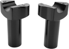 Load image into Gallery viewer, DragSpecialties Risers - Straight - 3-1/2" - Black 241611 - Main Product View