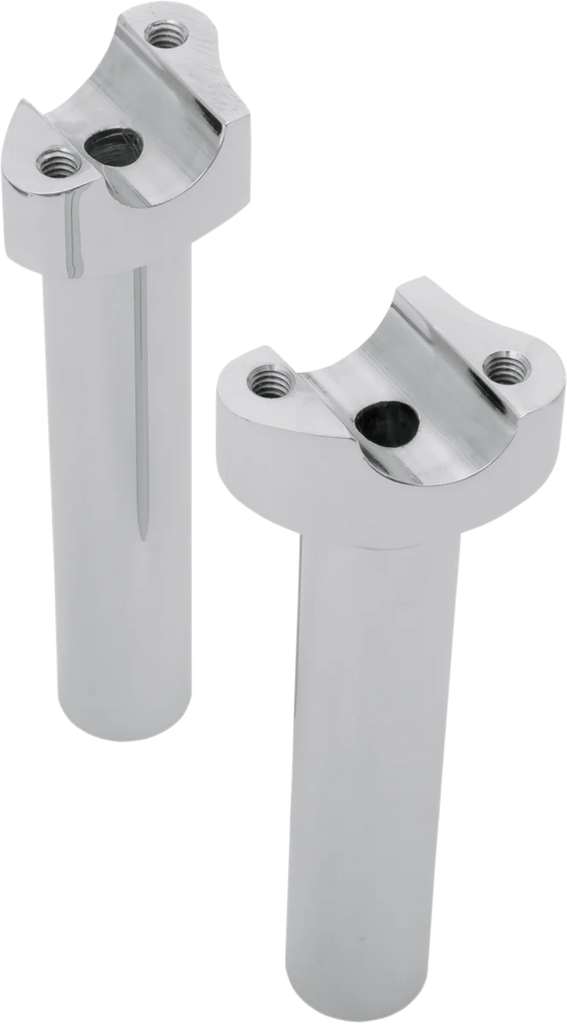DragSpecialties Risers - Straight - 6-1/2" - Chrome 241004 - Main Product View