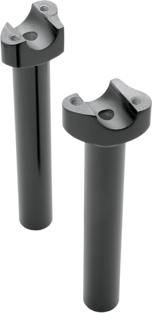 DragSpecialties Risers - Straight - 8" - Black 241615 - Main Product View