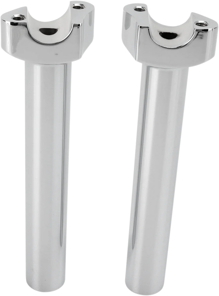 DragSpecialties Risers - Straight - 8" - Chrome 240999 - Main Product View