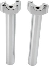 Load image into Gallery viewer, DragSpecialties Risers - Straight - 8" - Chrome 240999 - Main Product View