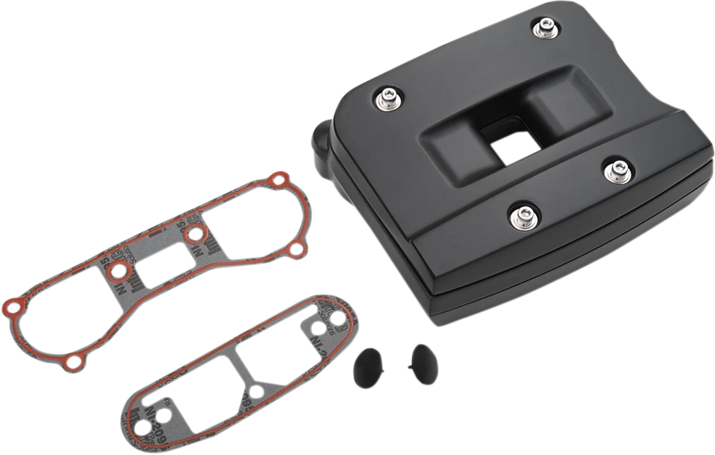 DragSpecialties Rocker Box - Black - Evo Big Twin 037006 - Main Product View