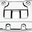 Load image into Gallery viewer, DragSpecialties Rocker Cover Top - Chrome - Big Twin 33-0082AGCBXLB2 - Main Product View