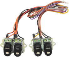 Load image into Gallery viewer, DragSpecialties Rocker Switch Assembly - '96-'13 FLT H18-0552 - Main Product View