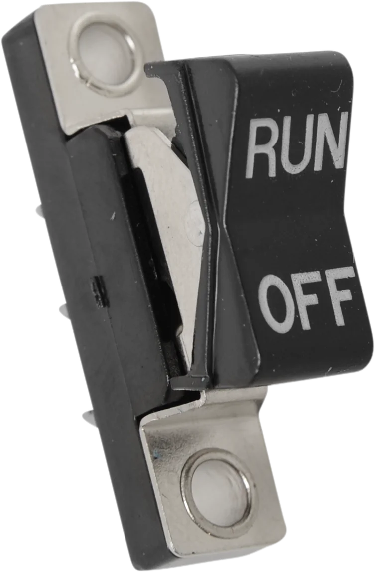 DragSpecialties Rocker Switch - Universal - Chrome 17925-HC3 - Side View