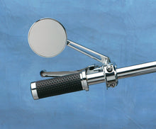 Load image into Gallery viewer, DragSpecialties Round Mirror with Long Stem 302156-BC4-LB16 - Side View
