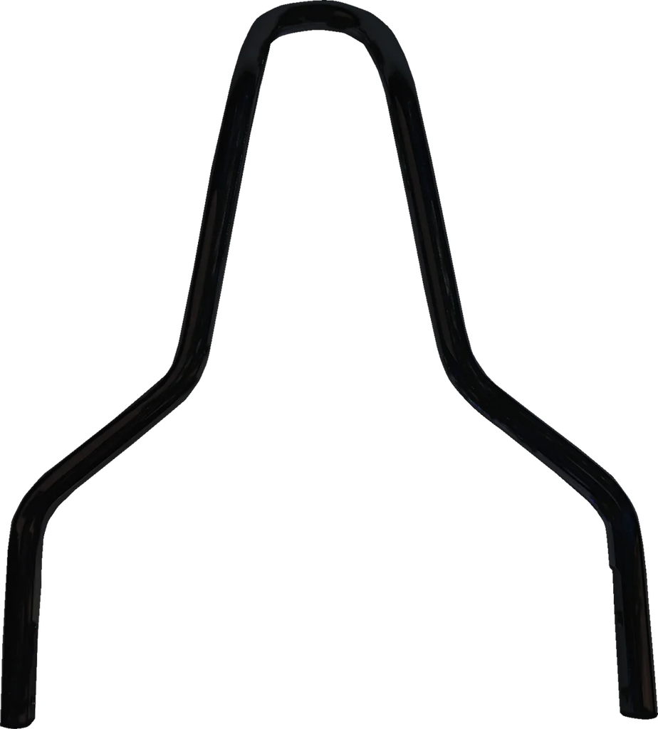 DragSpecialties Round Sissy Bar - Black - 11"H X08-0044GBR - Main Product View