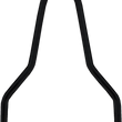 Load image into Gallery viewer, DragSpecialties Round Sissy Bar - Black - 9.88"H X08-0043GBR - Main Product View