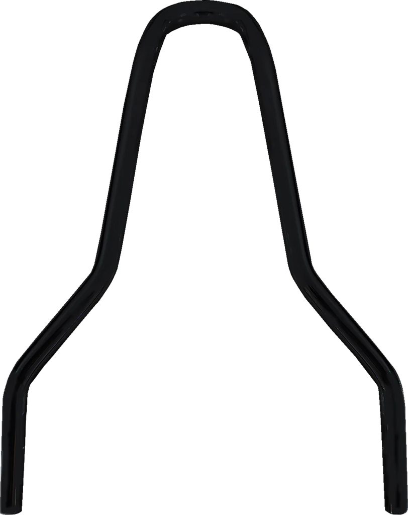 DragSpecialties Round Sissy Bar - Black - 9.88"H X08-0043GBR - Main Product View