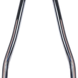 Load image into Gallery viewer, DragSpecialties Round Tapered Sissy Bar - Black - 13"H x 6.69"W X08-0046CR - Main Product View