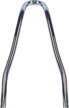 Load image into Gallery viewer, DragSpecialties Round Tapered Sissy Bar - Black - 13&quot;H x 6.69&quot;W X08-0046CR - Main Product View