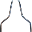 Load image into Gallery viewer, DragSpecialties Round Tapered Sissy Bar - Chrome - 11"H x 11"W X08-0042CR - Main Product View