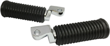 Load image into Gallery viewer, DragSpecialties Rubber Foot Pegs - Driver - Chrome - XL P17-0338 - Main Product View