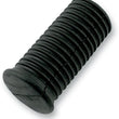 Load image into Gallery viewer, DragSpecialties Rubber Footrest Cover - Black - XL 16-0021-HC4 - Main Product View