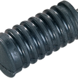 Load image into Gallery viewer, DragSpecialties Rubber Footrest Cover - Black - XL 16-0021-HC4 - Side View