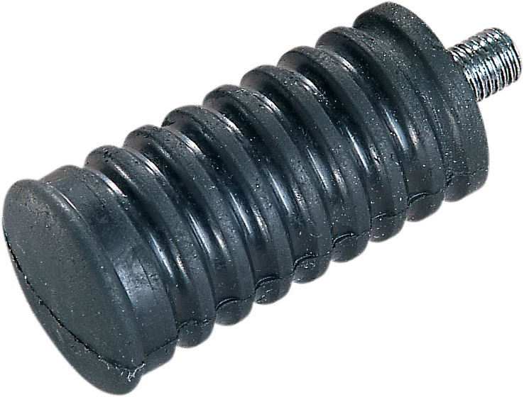 DragSpecialties Rubber Shift Peg - Black 16-0022-BC1 - Main Product View