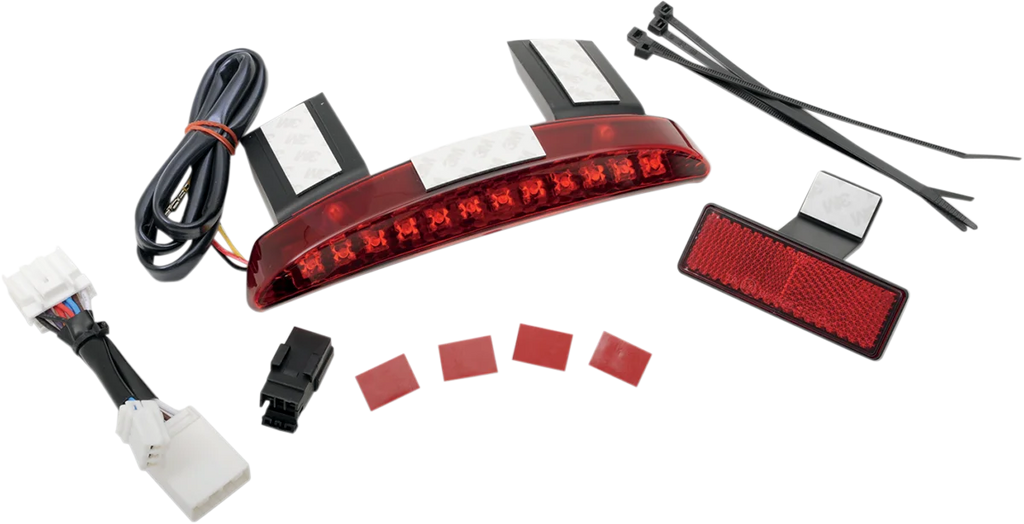 DragSpecialties Running/Brake Light Assembly - Red Lens 77072 - Main Product View