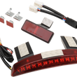 Load image into Gallery viewer, DragSpecialties Running/Brake Light Assembly - Smoke Lens 77072S - Side View