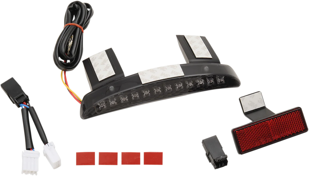 DragSpecialties Running/Brake Light Assembly - Smoke Lens 77499S - Main Product View