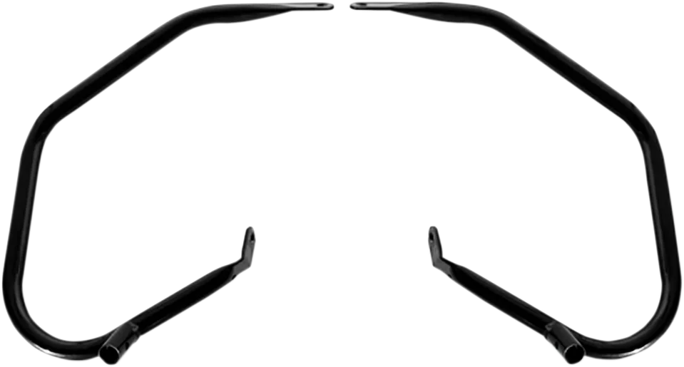 DragSpecialties Saddlebag Guard - Black 21034B - Main Product View