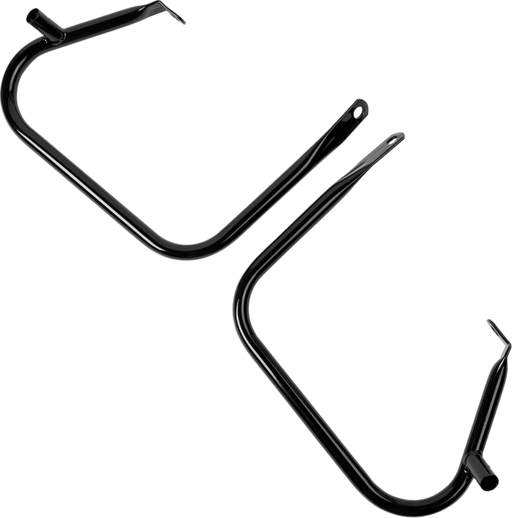 DragSpecialties Saddlebag Guards - Black 21039B - Main Product View