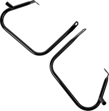 Load image into Gallery viewer, DragSpecialties Saddlebag Guards - Black 21039B - Main Product View