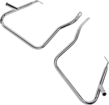 Load image into Gallery viewer, DragSpecialties Saddlebag Guards - Chrome 21027 - Main Product View