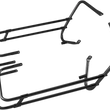 Load image into Gallery viewer, DragSpecialties Saddlebag Rail - Black - FL '97-'08 21042B - Side View