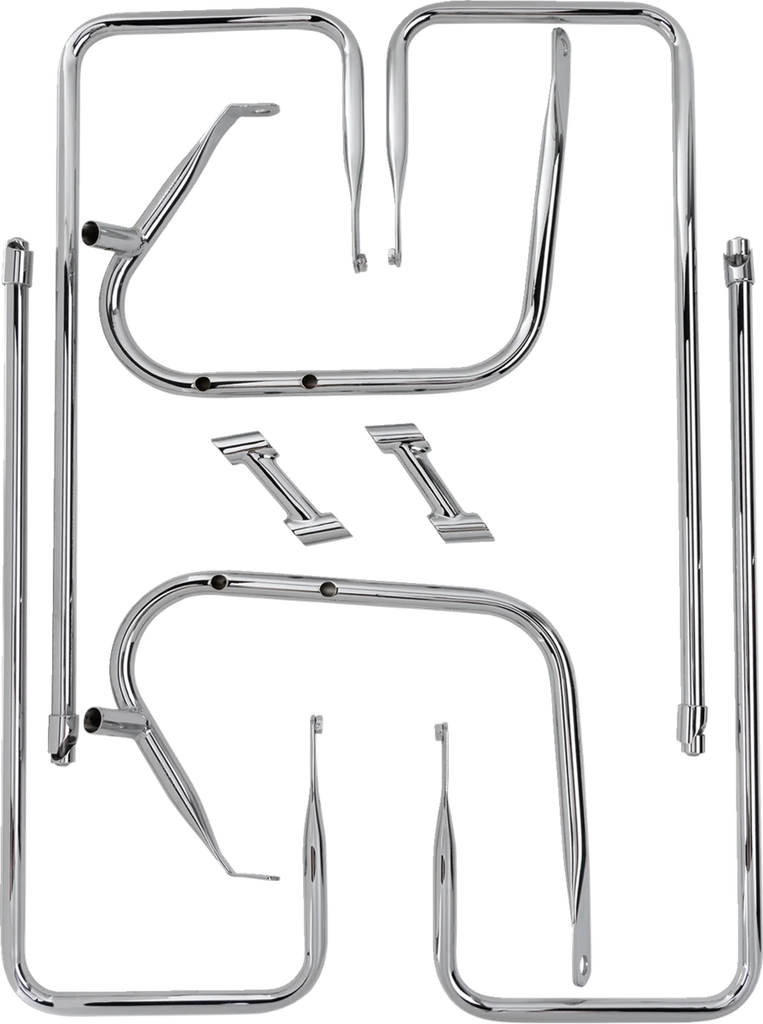 DragSpecialties Saddlebag Rail - Chrome - FL '09-'13 21038 - Main Product View