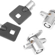 Load image into Gallery viewer, DragSpecialties Saddlebag Replacement Lock Kit S77-0145-ADDS - Main Product View