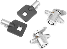 Load image into Gallery viewer, DragSpecialties Saddlebag Replacement Lock Kit S77-0145-ADDS - Main Product View