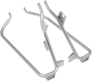 DragSpecialties Saddlebag Support Brackets - Chrome - FL '09-'13 S77-0138 - Main Product View