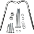 Load image into Gallery viewer, DragSpecialties Saddlebag Support - Chrome - FXD '08-'17 S77-0146DS - Main Product View