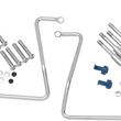 Load image into Gallery viewer, DragSpecialties Saddlebag Support - Chrome - FXD '91-'17 77-0044CKNU - Main Product View